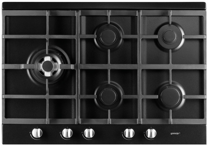 Газовая варочная панель Gorenje GGS75WAB