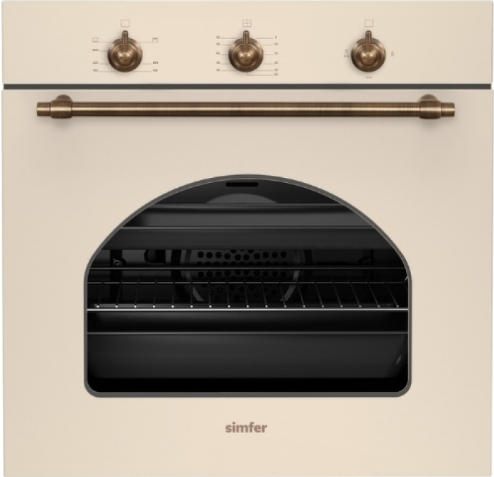 Газовый духовой шкаф Simfer B6GO12011
