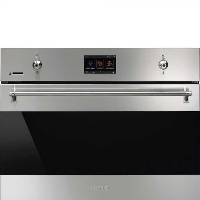 Компактный духовой шкаф Smeg SF4303WVCPX