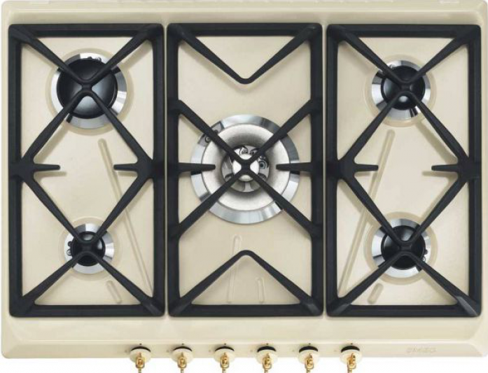 Газовая варочная панель Smeg SR 876 PGH5