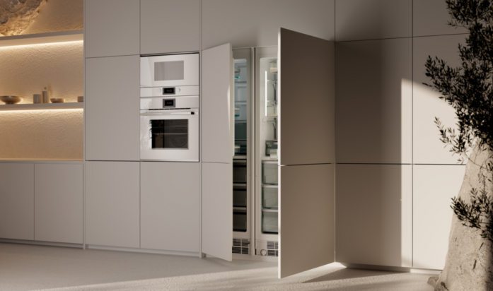 Встраиваемая микроволновая печь Kuppersbusch ML 6330.0 W1 Stainless steel в магазине «На диване» в Иркутске  — Выгодная цена